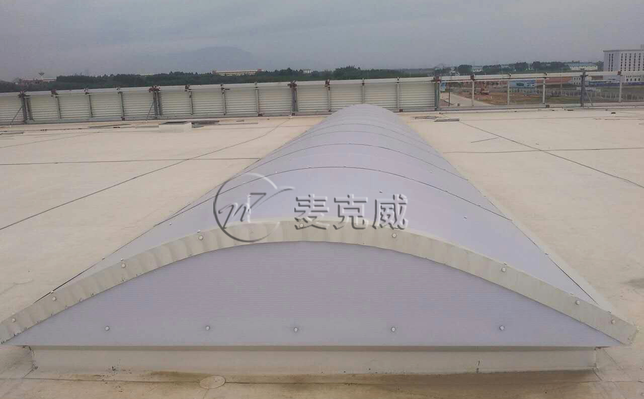廣西貴港華奧汽車制造二期通風(fēng)天窗、采光帶、圓拱型電動(dòng)天窗工程